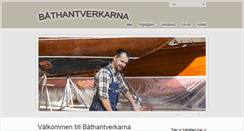 Desktop Screenshot of bathantverkarna.se