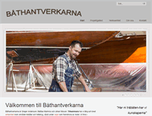 Tablet Screenshot of bathantverkarna.se